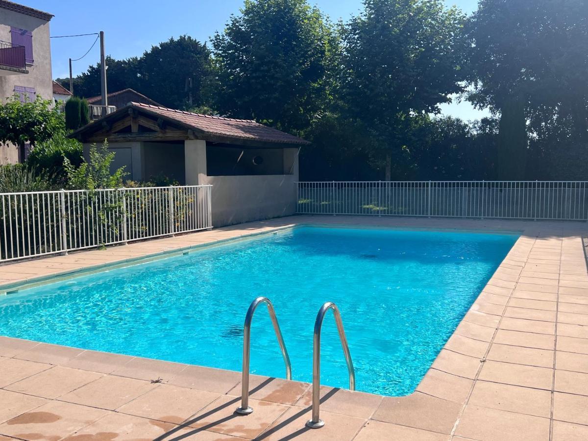 Appartement T2 Avec Jardin Prive, Piscine Et Barbecue Lorgues Εξωτερικό φωτογραφία