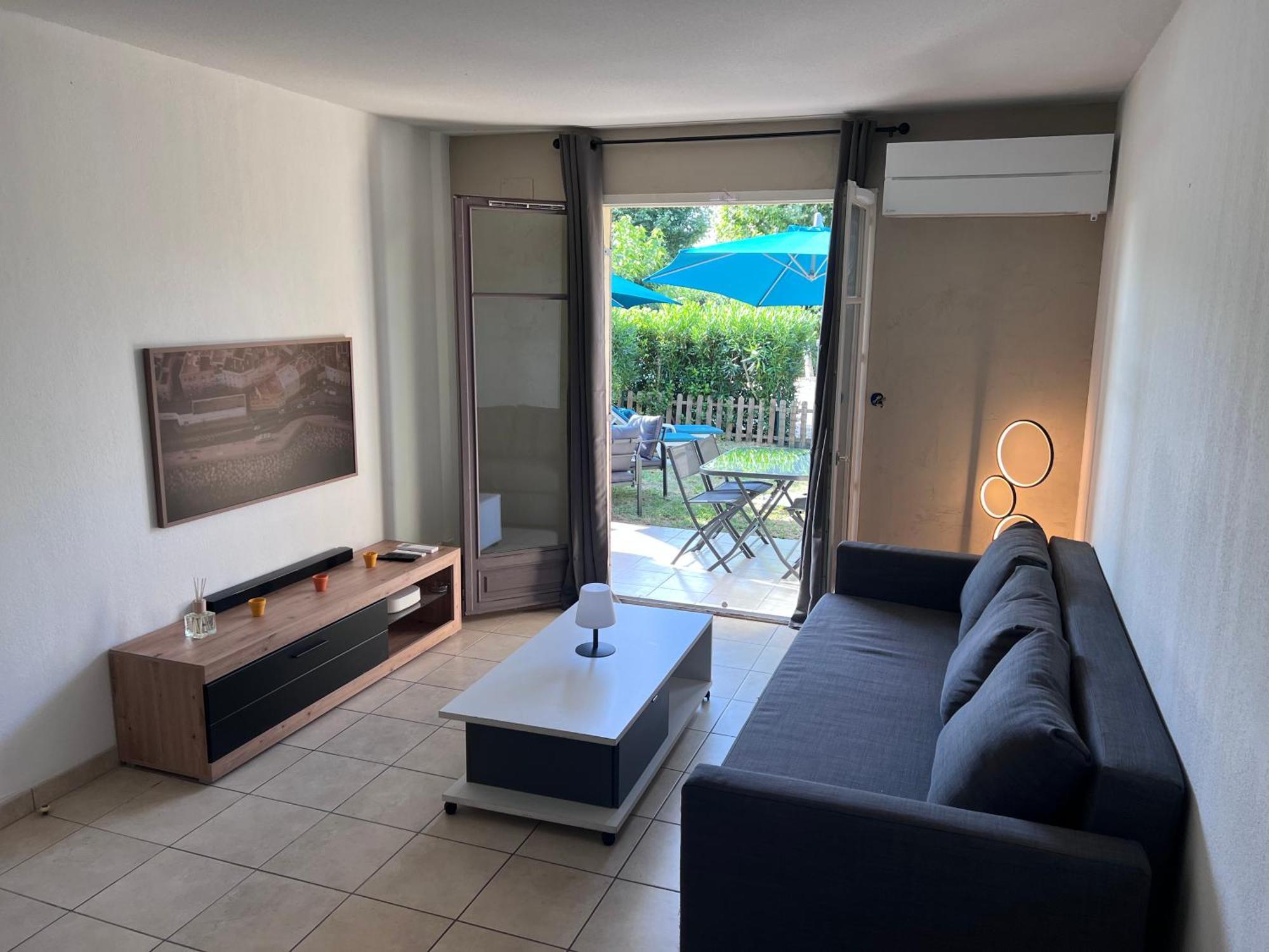 Appartement T2 Avec Jardin Prive, Piscine Et Barbecue Lorgues Εξωτερικό φωτογραφία
